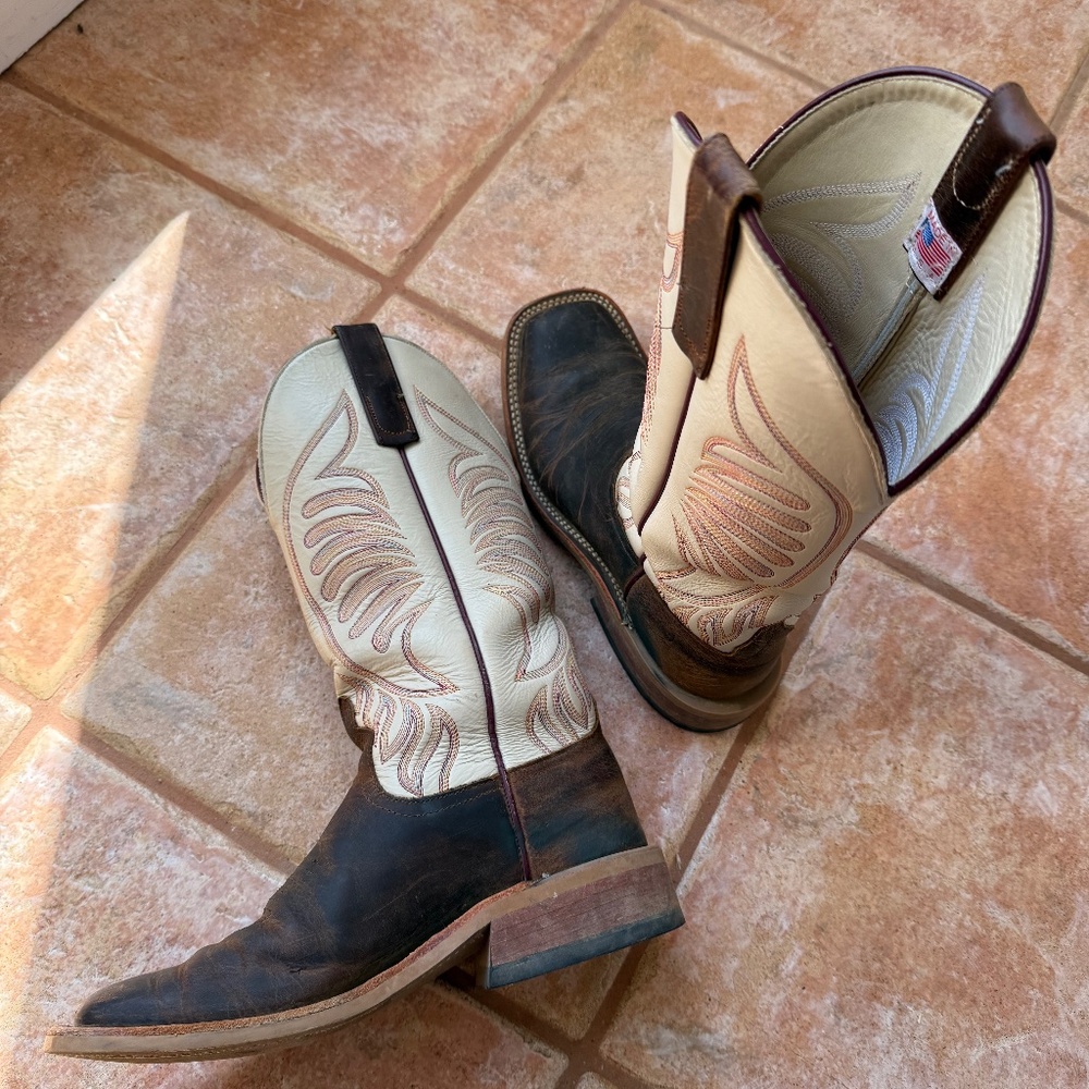Anderson Bean Saddle Elk Butt Boots